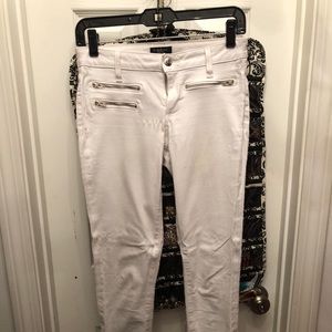 Size 27 White bebe jeans